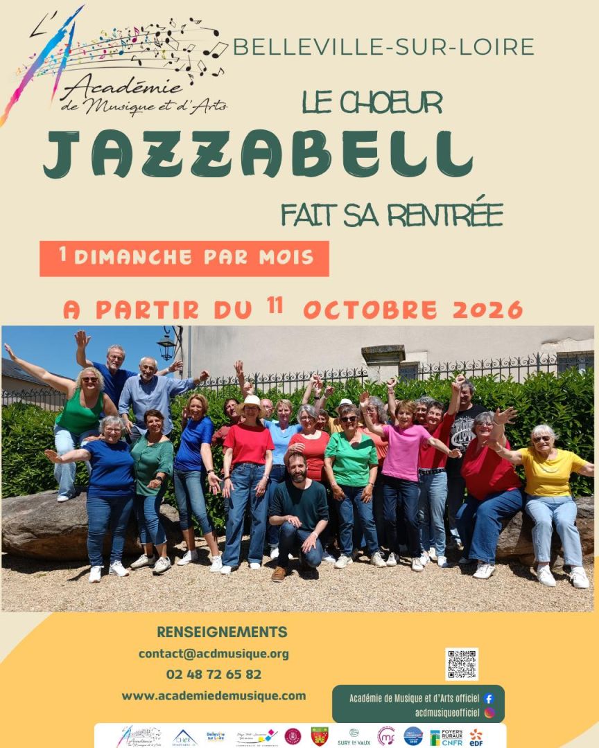 🚨 C'est ce dimanche ! Le Chœur Jazzabell fait sa rentrée ! 🎙️🎉 Dernière ligne droite…